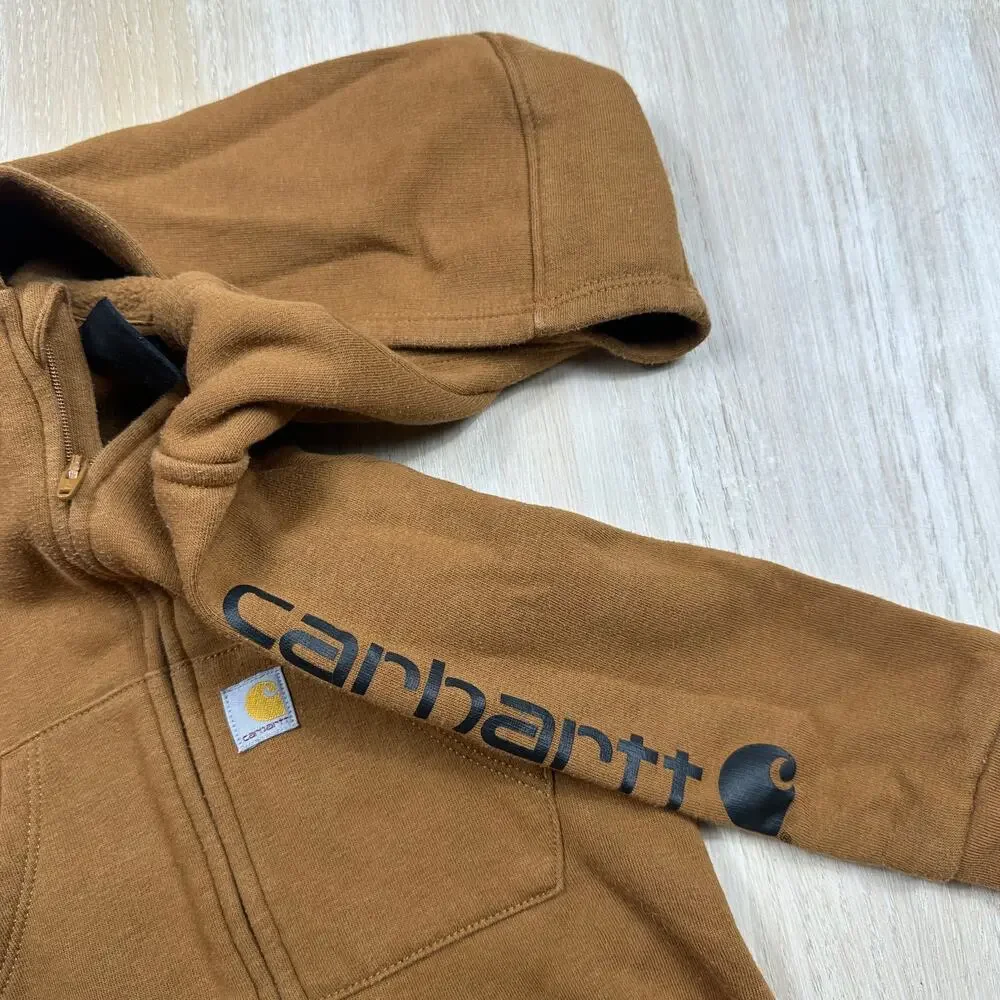 Carhartt brown hooded
